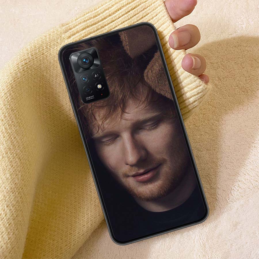 Ed Sheeran Singer Phone Case For Redmi 13C 14C Note 14 13 Pro Plus 12 12C 10A 10C 10 9A 9C 9T 9 8 8A K80 K70 Pro Cover TPU Shell