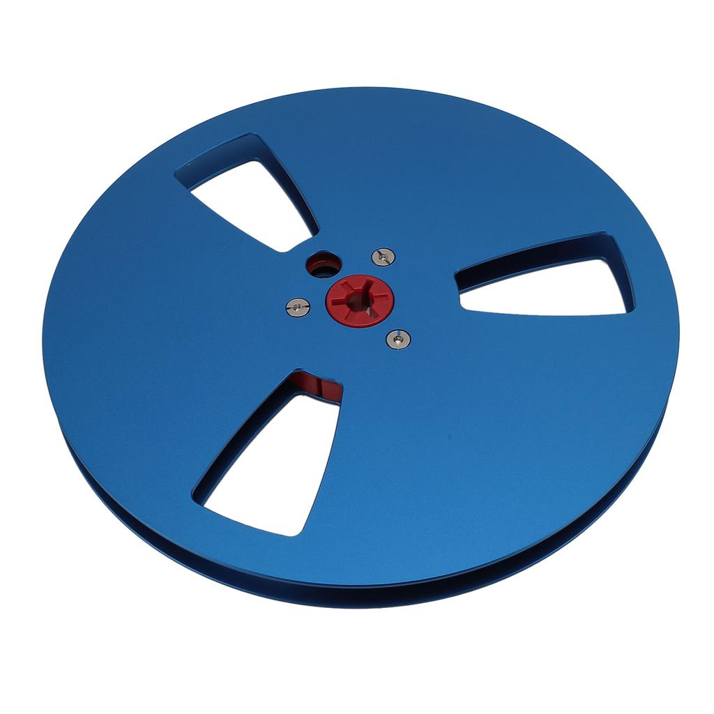 14 7 Inch Empty Tape Reel 3 Hole Aluminum Alloy Universal Open Reel Sound Tape Empty Disc for