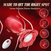Rose Sex Toys Vibrators, 360°Rotation  Adult Toys for Women, Remote Control 10 Vibrating Rotating Modes, Couple Sex Toy Prostate Massager