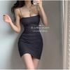 French Light and Mature Style Sexy Suspender Dress Women's New Temperament Spice Girl Backless Tight and Thin Hip-wrapped Short Skirt