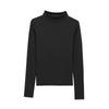 Zab Autumn New Women's Clothing Fashion Style French Style Design Fashion All-Match Turtleneck T-shirt 4174678