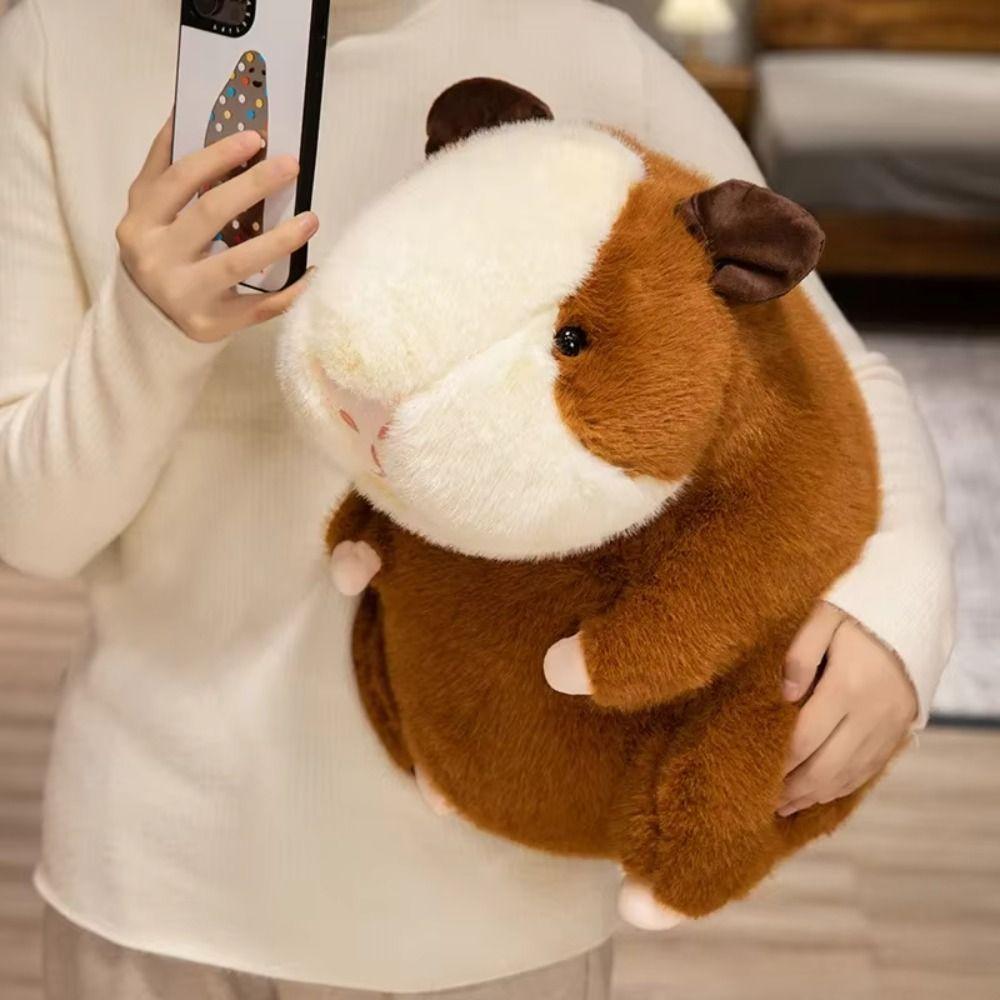 Soft Guinea Pig Stuffed Animal Toys PP Cotton Simulation Animal Toy Doll Children Girl
