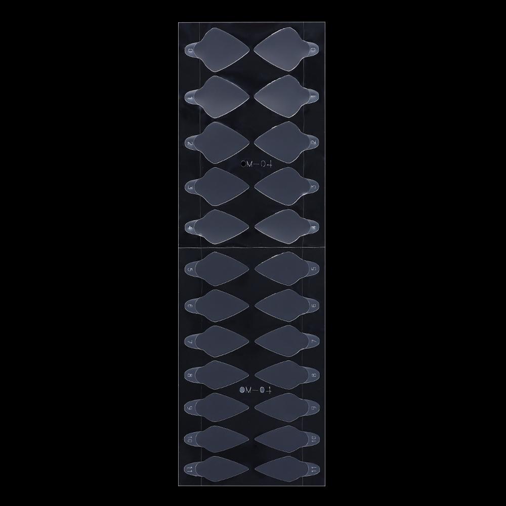 Nails Mold False Tips Poly Nail Gel Silicone for Dual Forms French Forma Dual Sticker French Line