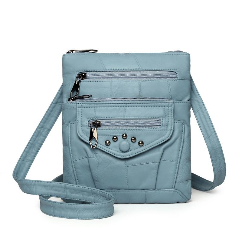 A Middle-aged Lady's Crossbody Bag, A Retro and Unique PU Backpack, A Casual and Fashionable Single-shoulder Bag