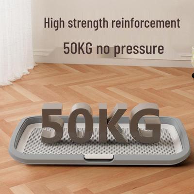 Extra Large Flat Dog Potty for Medium & Large Breeds - Anti-Step Design, Ideal for Training