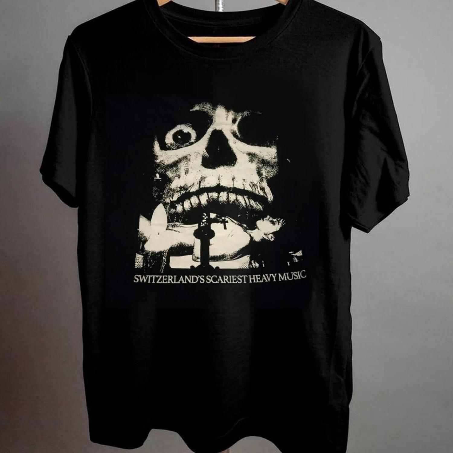 

Paleface Swiss Band Switzerland039s Scariest Black S To 5XL Shirt AA786 Unisex T-Shirt S чёрный