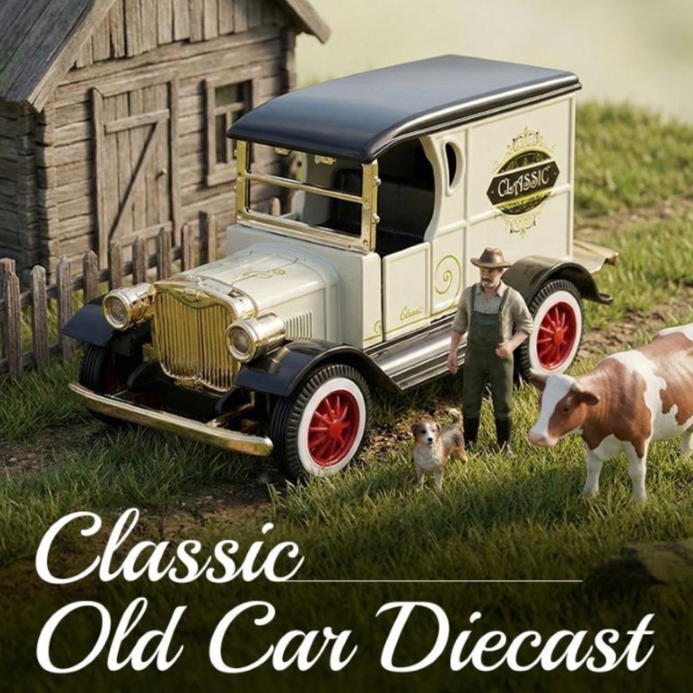 Classic Car Ford T Model 1:32 Die-cast Pull-Back (Option 3)