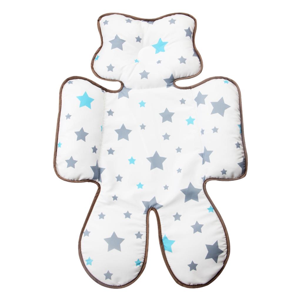 

Вставка в автокресло для малышей, подушка для поддержки головы и тела в детской коляске, подушка для сиденья для малышей, подушка для поддержки шеи в автокресле для малышей 65*36cm