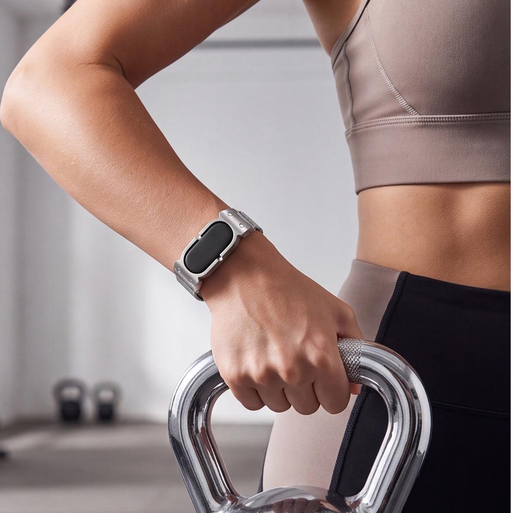 Pro hodinky Google Fitbit Air Alloy Řemínek Odolný proti opotřebení Poutka na náramky Řemínky Odolné proti potu pro obvody zápěstí 5,5-8,7 palce