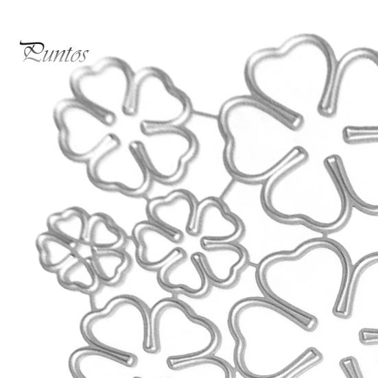 Matrice De Découpe Métal Pétale De Fleur - Acier Carbone, 10,4x10 Cm, Pour Scrapbooking, Cartes - 2