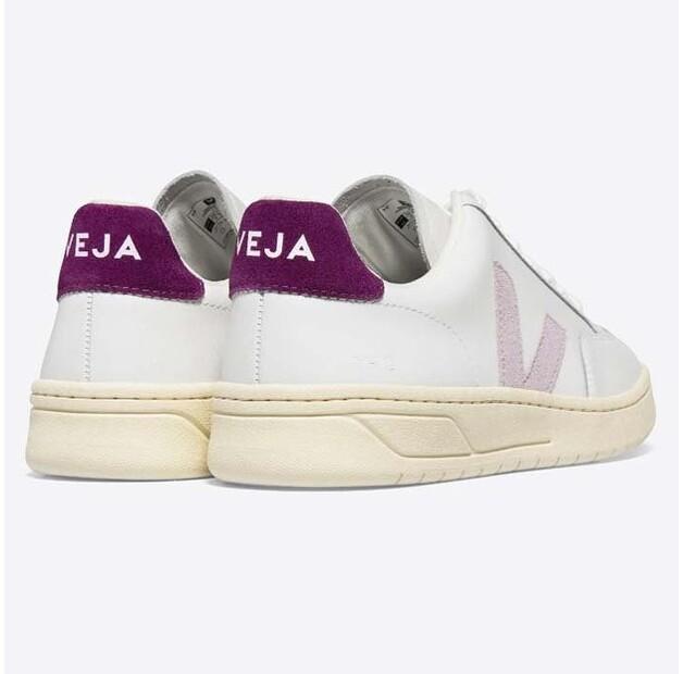 Veja V-12 Leather Sneakers