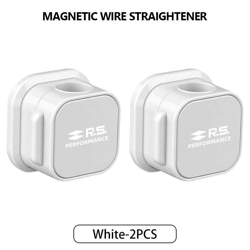 Magnetic Cable Clip Smooth Adjustable Cord Holder Wire Keeper For Renault Symbol Clio 3 4 Sparco Dacia RS Megan Scenic EspaceT