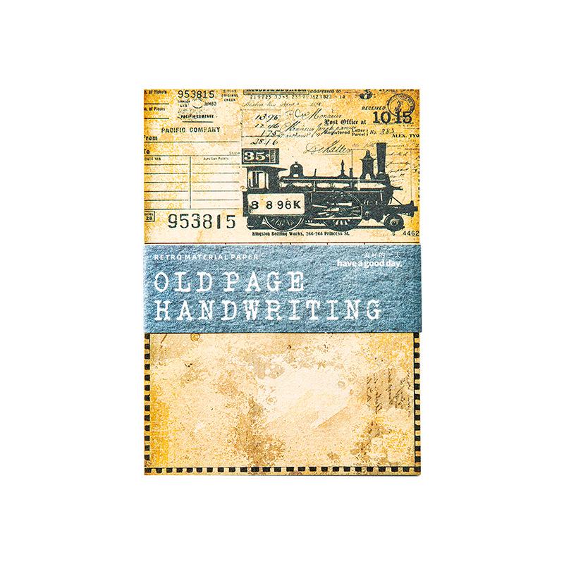 Retro Planner: Beautiful Day Collection – Vintage Pages Collage Series