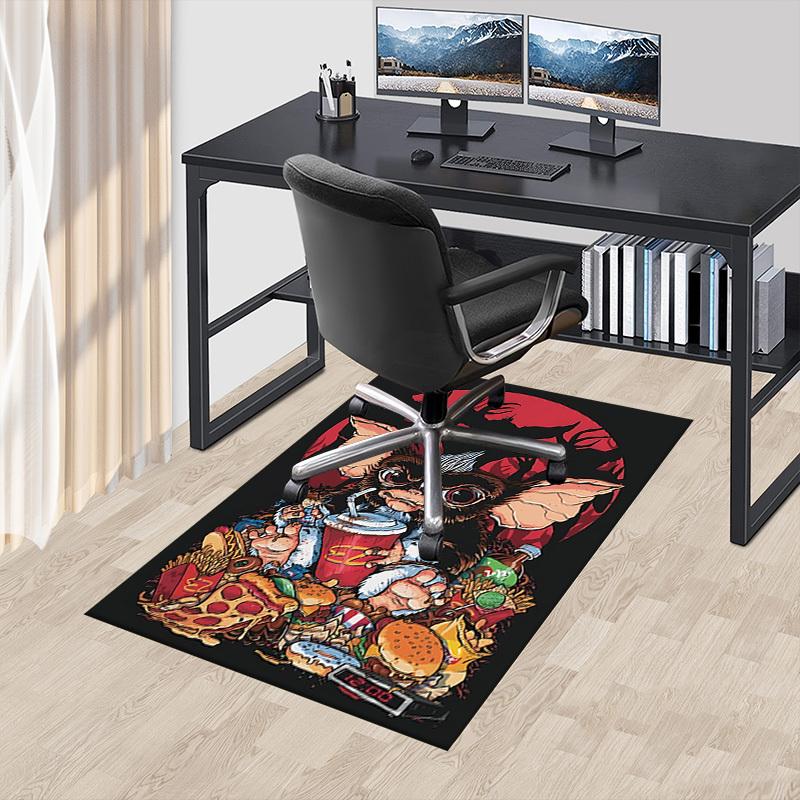 1pc gremlins fast food Carpet, Office Rug Outdoor Mat Home Decor Area Carpet Festival