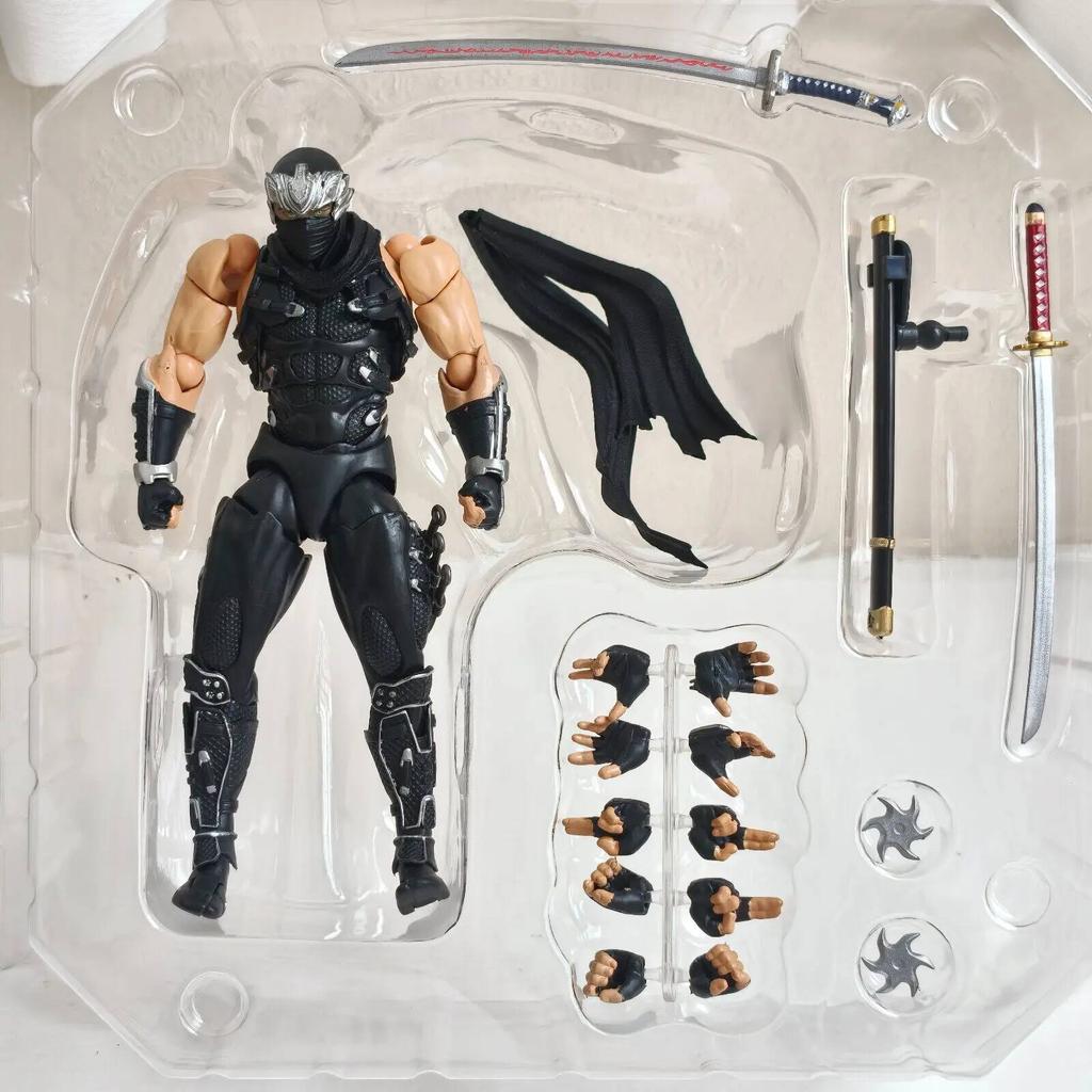 NEW Kaiyodo Yamaguchi Ninja Anime Figurine Gaiden RYU HAYABUSA Joints Articulated Moveable Action Figure Model Statue Toys