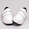 2025 spring popular thick-soled Velcro board shoes women's new ins versatile student sports and leisure white shoes