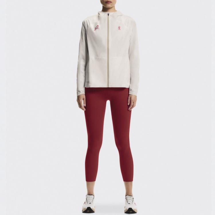 On Cny Year Of The Horse Limited Editi Apparel Series Hooded Zip-Up Raglan Lg Sleeve Jacket Women jackets 1WG11721951