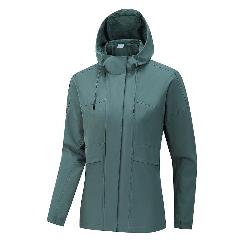 

Женский тренч с капюшоном: Осенняя Повседневная Мода Верхняя одежда и Куртка-ветровка 4XL