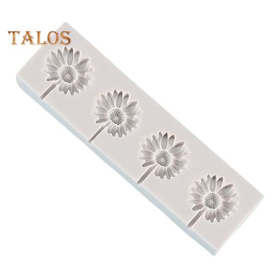 

Форма для торта, многоразовая термостойкая, долговечная, отличная 3D-форма для моделирования цветов без BPA, форма для выпечки торта для дома серый