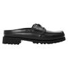 Mens Vibram Leather Moc Toe Mules