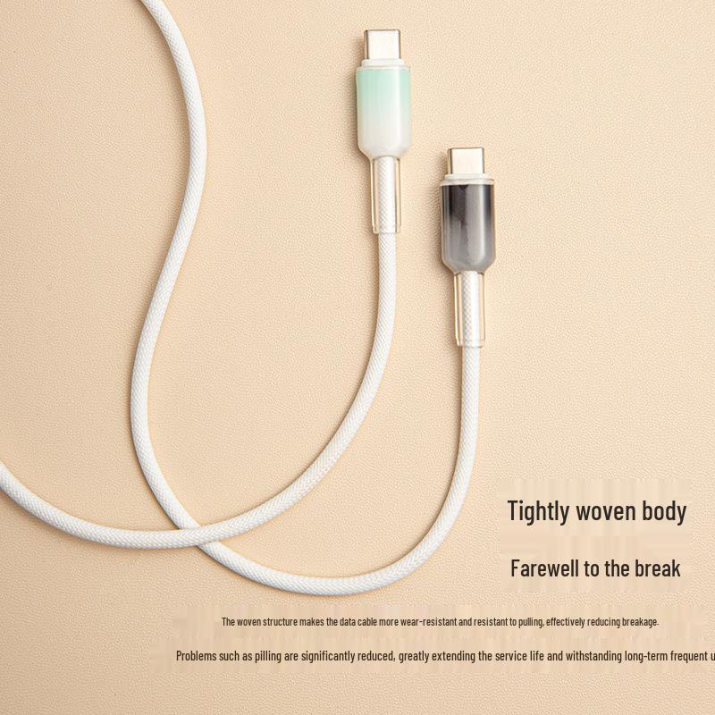 60W Fast Charging Type-C to USB Cable for Huawei & Xiaomi Phones/Tablets