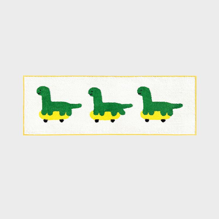 LINE FRIENDS Jo Guman Brachio Kitchen Mat (Option: Apple/Skate)