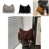 Bohemian Fringe Bag For Women Small Shoulder Crossbody Ethnic Travel Purse