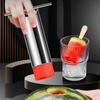 Rust-proof Stainless Steel Watermelon Corer Bottom Toothed Design Fruit Core Remover  Fruit Shop