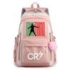 Large Capacity Schoolbag with Shoulder Strap; Student Three-piece Pencil Case Set