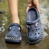 Outdoor, Men's, Breathable, Cartoon Crocodile, Lightweight, Breathable Shoes, Soft, Comfortable, Suitable for Couples To Wear