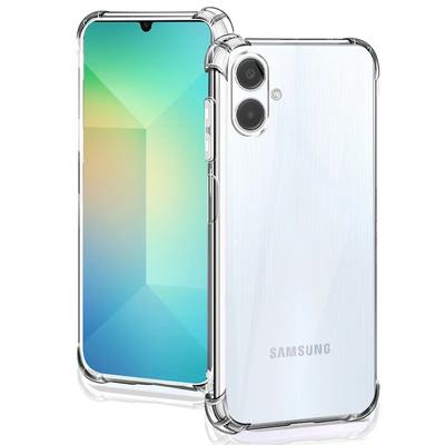 Voor Samsung Galaxy A06 hoesjes 4G A16 A 06 16 Zachte siliconen hoes helder schokbestendig airbag TPU celulares telefoonhoesje a065f Funda Gel