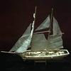 Excras Wooden Sailing Ship Model, DIY Wooden Sailing Ship Kit, Sailing Ship Model, Handmade Model Decoration