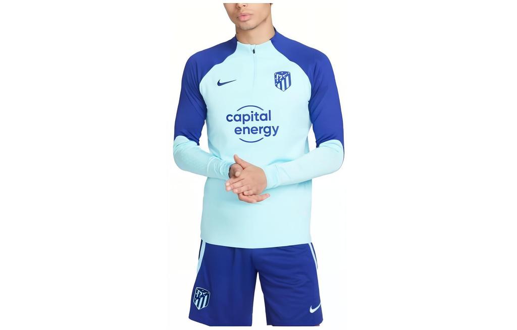 Nike Fußballtrikots Herren Blau Moderat Gerader Schnitt DM2453-482