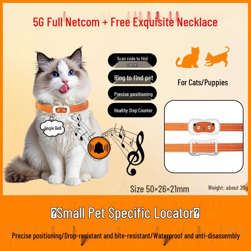 Newman Pet GPS Collar: Waterproof Tracker for Dogs & Cats
