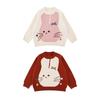 Girls' Winter Cute Rabbit Knit Sweater