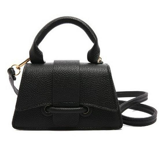 Trendy Crossbody Mini Lipstick Bag with Belt Decoration