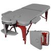 Massage Portable Stretchers with Headrest Height Adjustable Stretcher Luxury Comfortable Spa Bed Folding Table Aesthetic Salon F