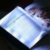Innovative LED Flat Plate Book Reading Night Light Portable Eyes Protective Desk Lamp for Family Bedroom