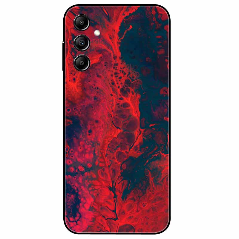 Hülle Für Samsung Galaxy A54 5G A34 A24 S23 Hülle Blume Marmor TPU Weiche Silikonhülle für GalaxyA54 A 34 Bemalte Handyhüllen