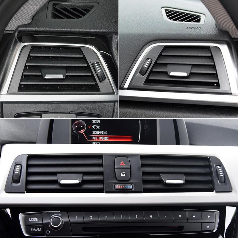 Dashboard Left Right Middle Air Conditioner AC Vent Grille Outlet Repair Kit For BMW 1 2 3 4 Series F20 F22 F30 F34 F32 F33 F36