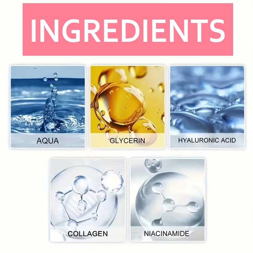 Water Ice Levin Collagen Hyaluronic Acid Facial Mask 60g Niacinamide Hydrating Firming Moisturizing Skin Care Mask