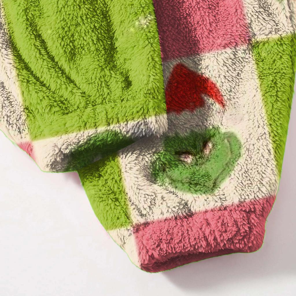 Men's Flannel Pocket Casual Pants, Printed Pocket Casual Pants, Home Sleeping Pants