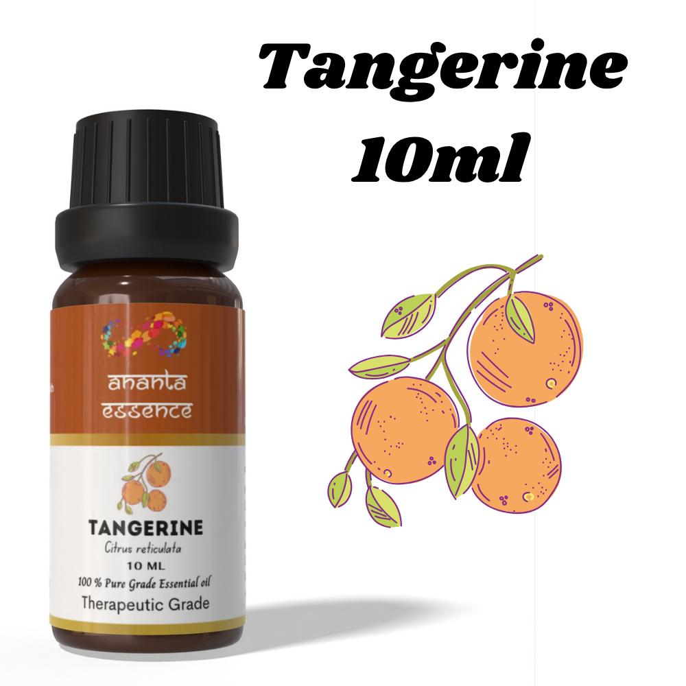Ananta Tangerine Essential Oil 10 ml | Sweet Citrus Aromatic Oil | Diffuser & Home Fragrance Use