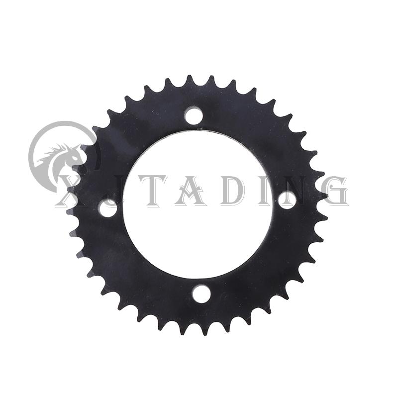 T8F Rear Chain Sprocket Black T8F 36T Tooth 54mm For 43cc 47cc 49cc Minimoto Pocket Bike Gas Petrol Goped Scooter ATV Quad