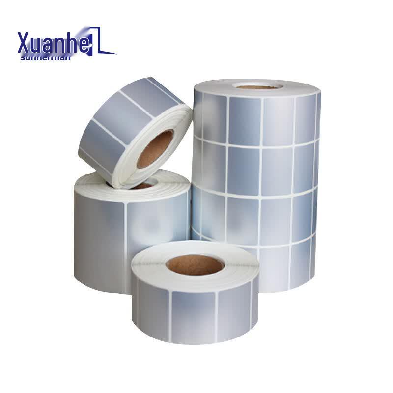 Sunherman Matte Silver PET Barcode & Asset Labels