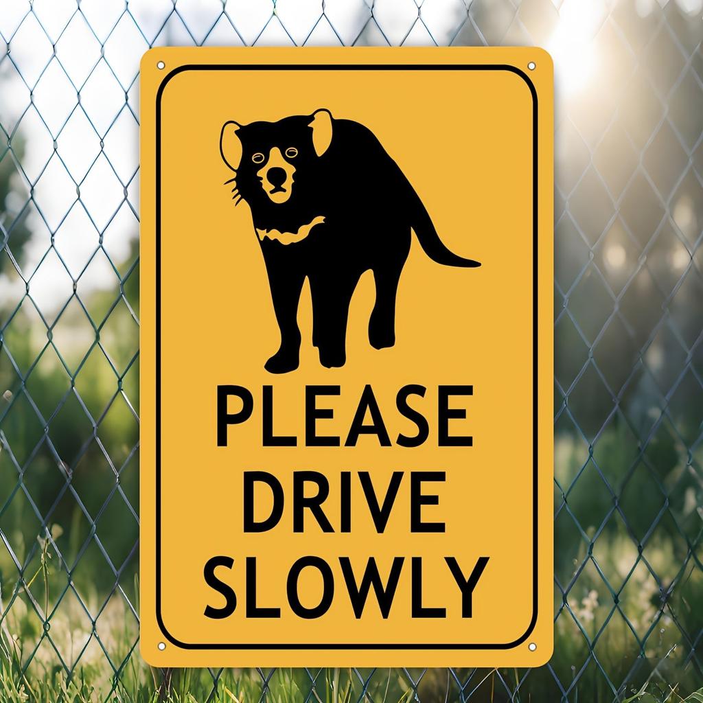 20x30cm Metal Speed Limit Sign Vintage Tin Plaque Wall Decor Indoor Outdoor Road Traffic Marker