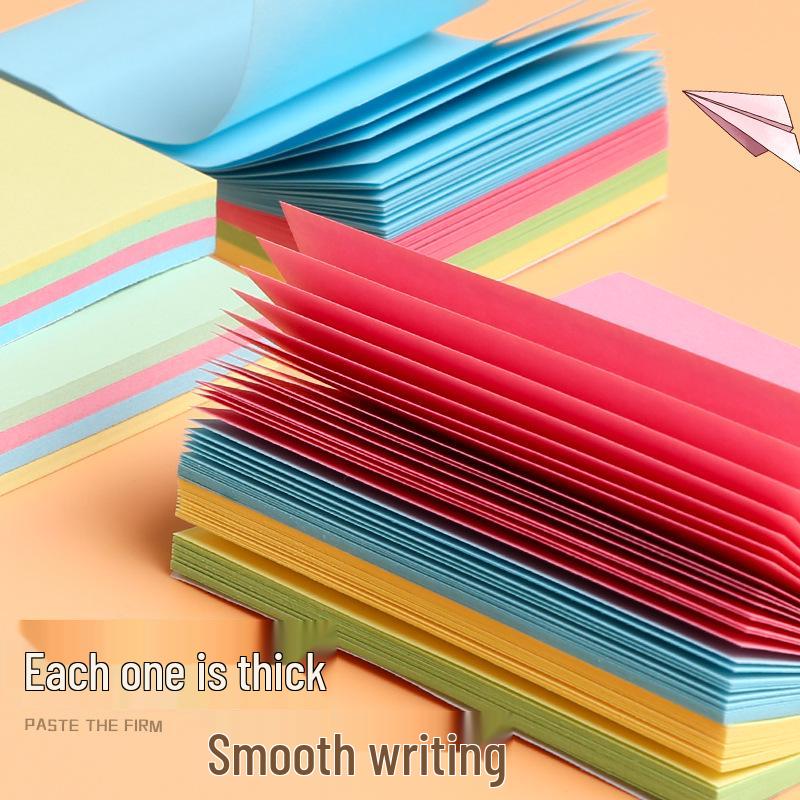 Blocos de Notas Adesivos para Uso no Escritório e por Estudantes - Tiras de Notas Adesivas para Marcar e Organizar