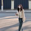 Short Knitted Cardigan Spring and Autumn Temperament Sweater Women's Coat
