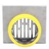 Corner Floor Drain L Shape Design Durable Stainless Steel Corrosion Resistant Wearable Widely Used