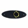 Truck Trailer Side Marker Light 24LED Oval Chrome Base 12V Reverse Singnal Lamp RV Motorhome Van LED Clearance For Truck Bulbs 7